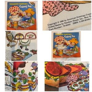 Vtg 1980 Strawberry Shortcake Cooking is fun cookbook